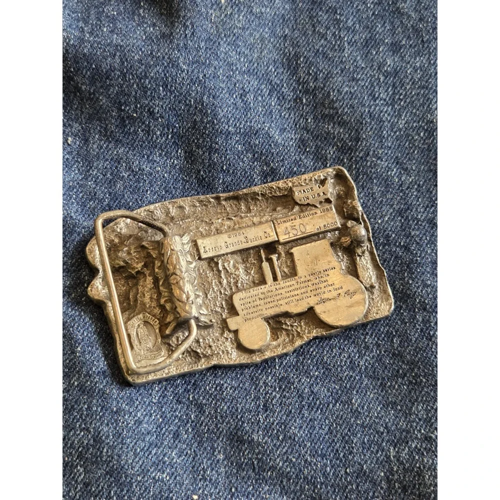 Arroyo Belt Co. 1985 American Agriculture Ltd Ed #450/5000 Belt Buckle